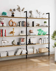 Aluminaire Wood Inspired Modular Shelving - PAL