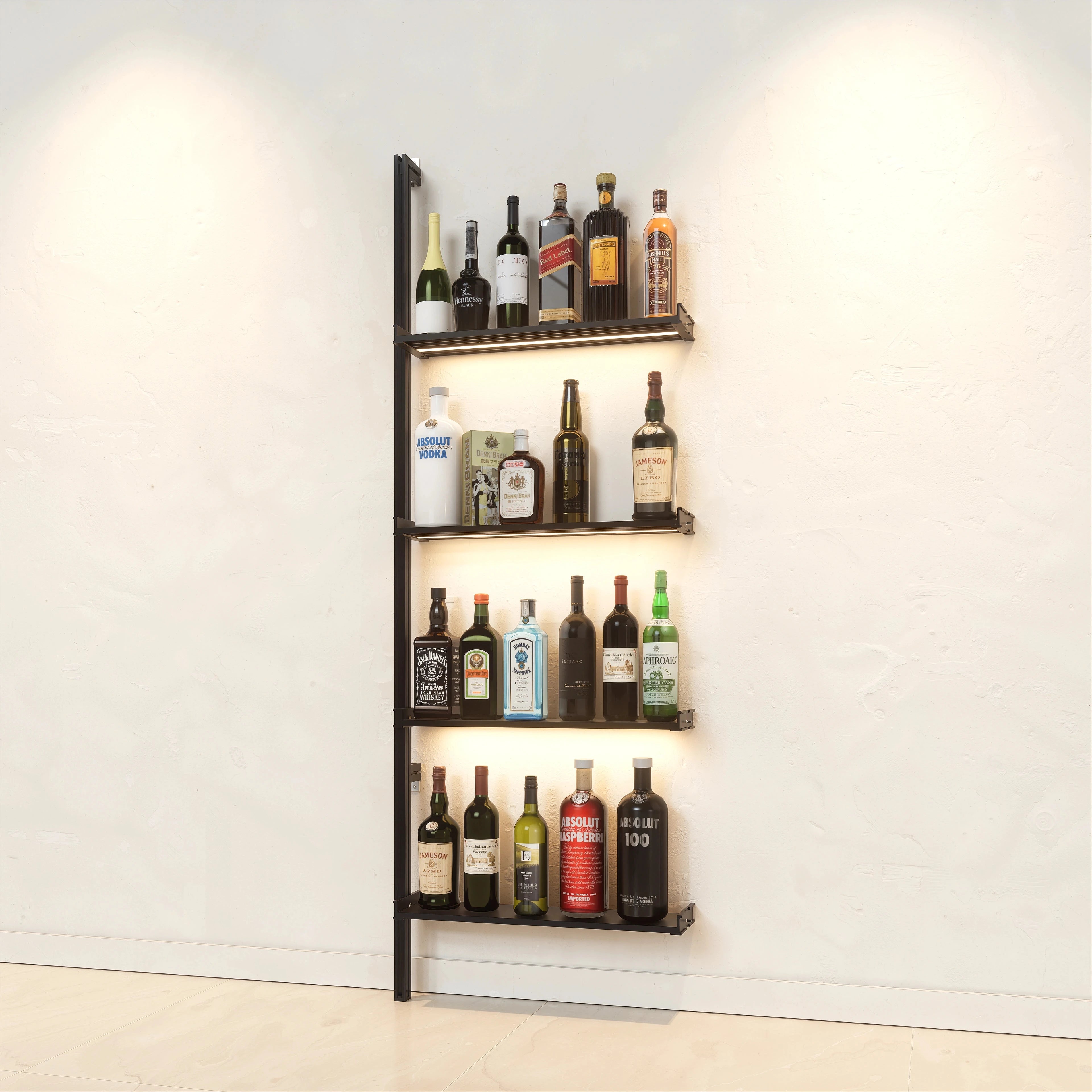 Bar Display Shelves