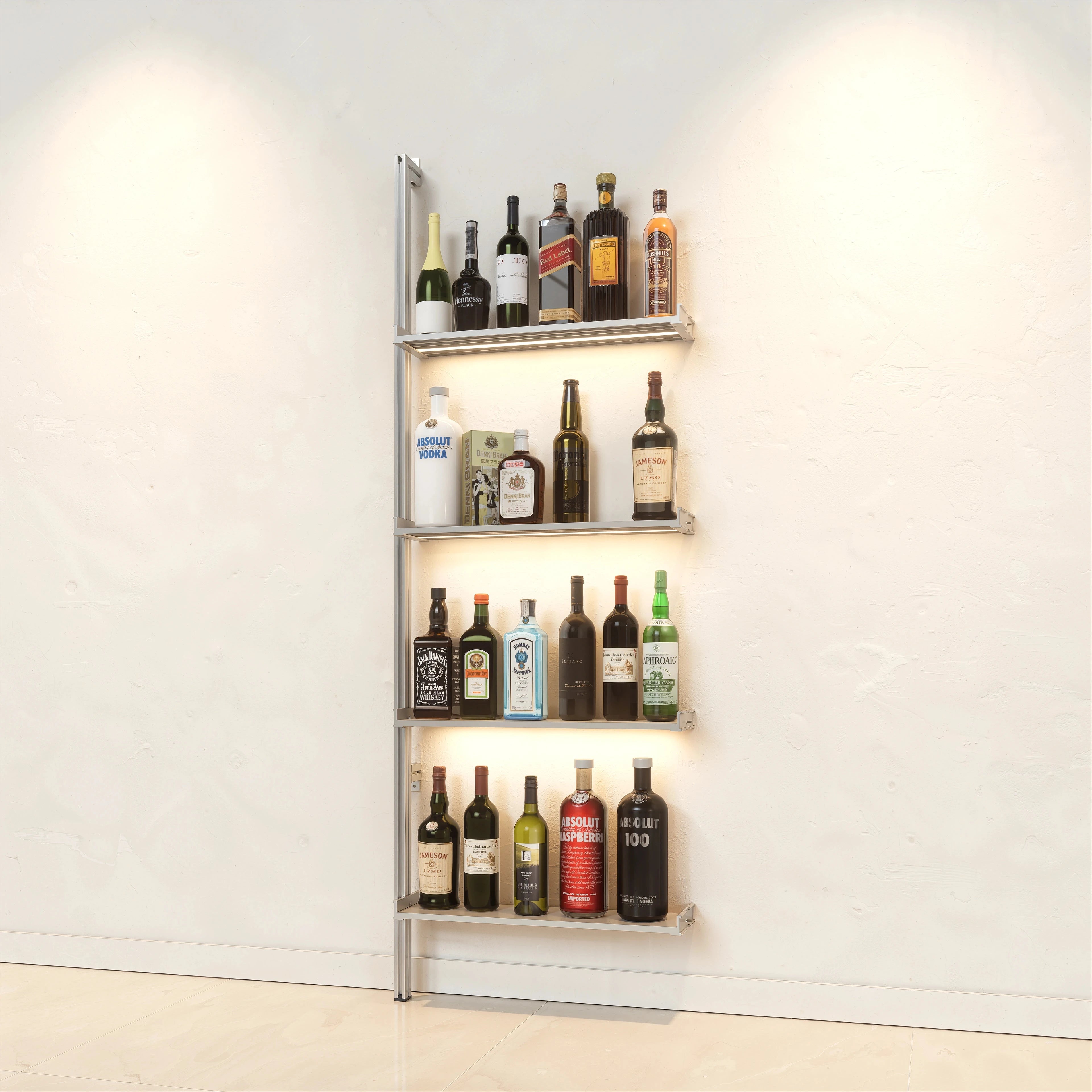 Bar Display Shelves