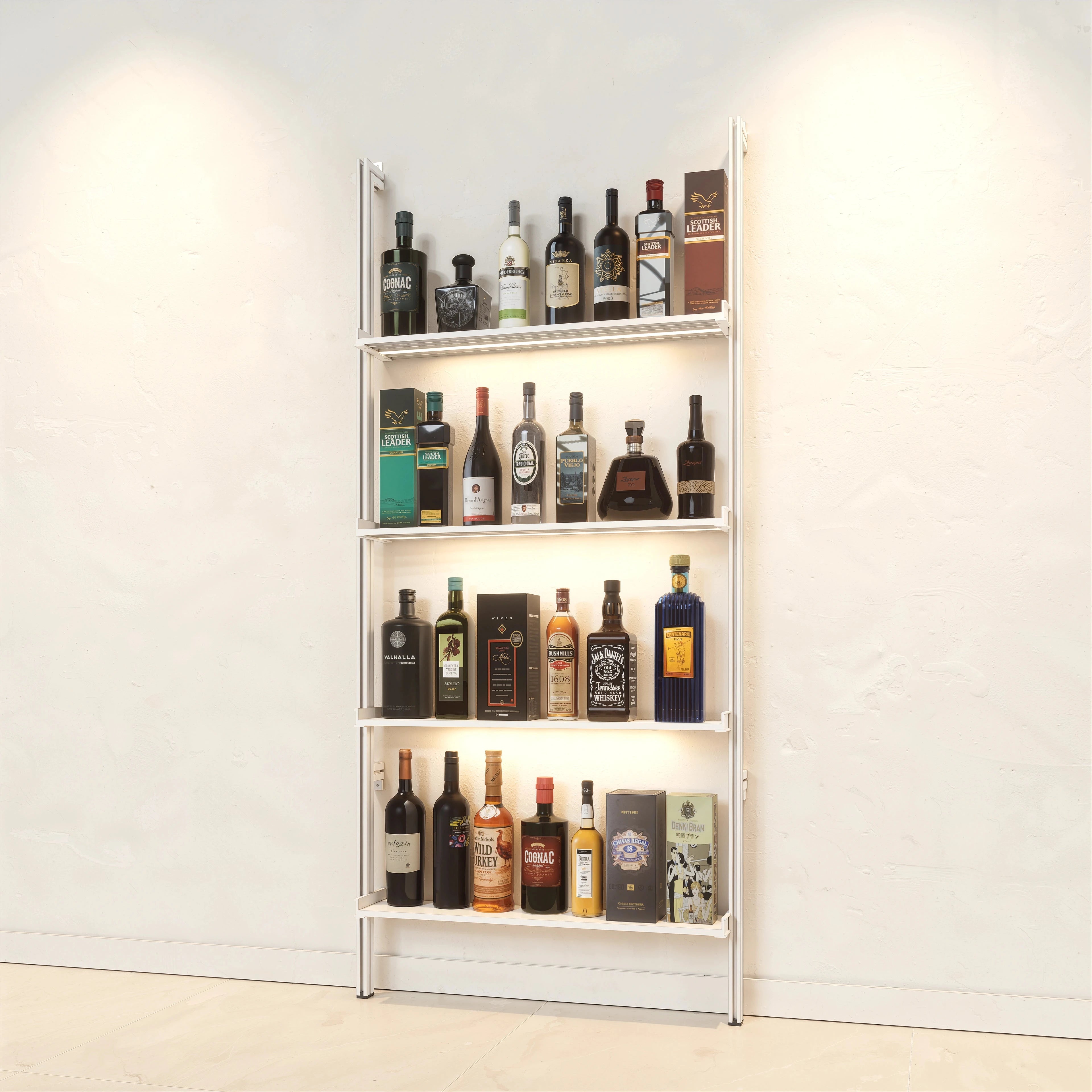 Bottle Display Shelves