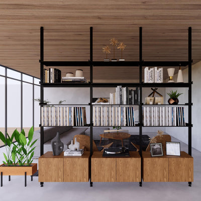 Room Divider Shelving