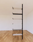 ModShelf Floor to Ceiling Room Divider with Shelves