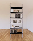 ModShelf Floor to Ceiling Room Divider with Shelves