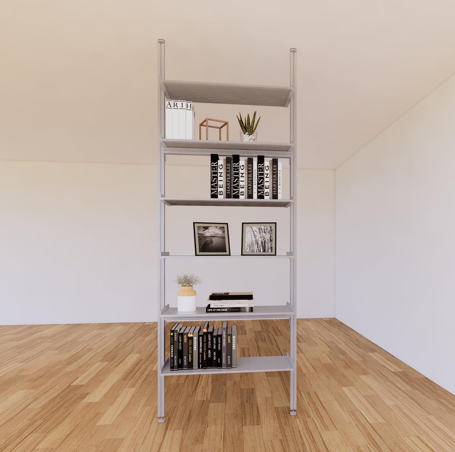 ModShelf Floor to Ceiling Room Divider – Stylish Shelving for Spaces ...