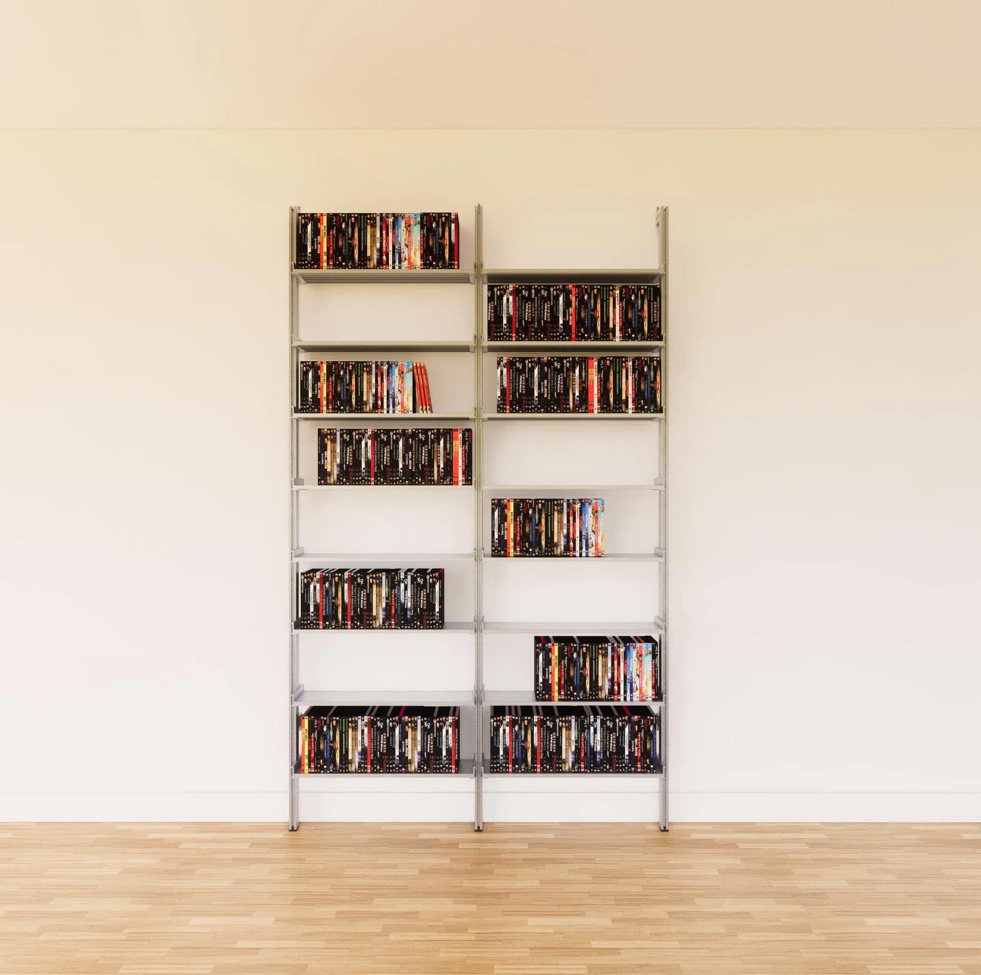 DVD Media Storage Shelves - Satin – Modern Shelving