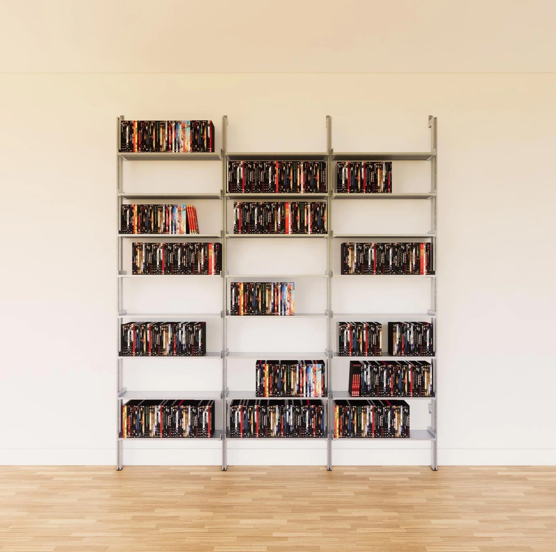 DVD Media Storage Shelves