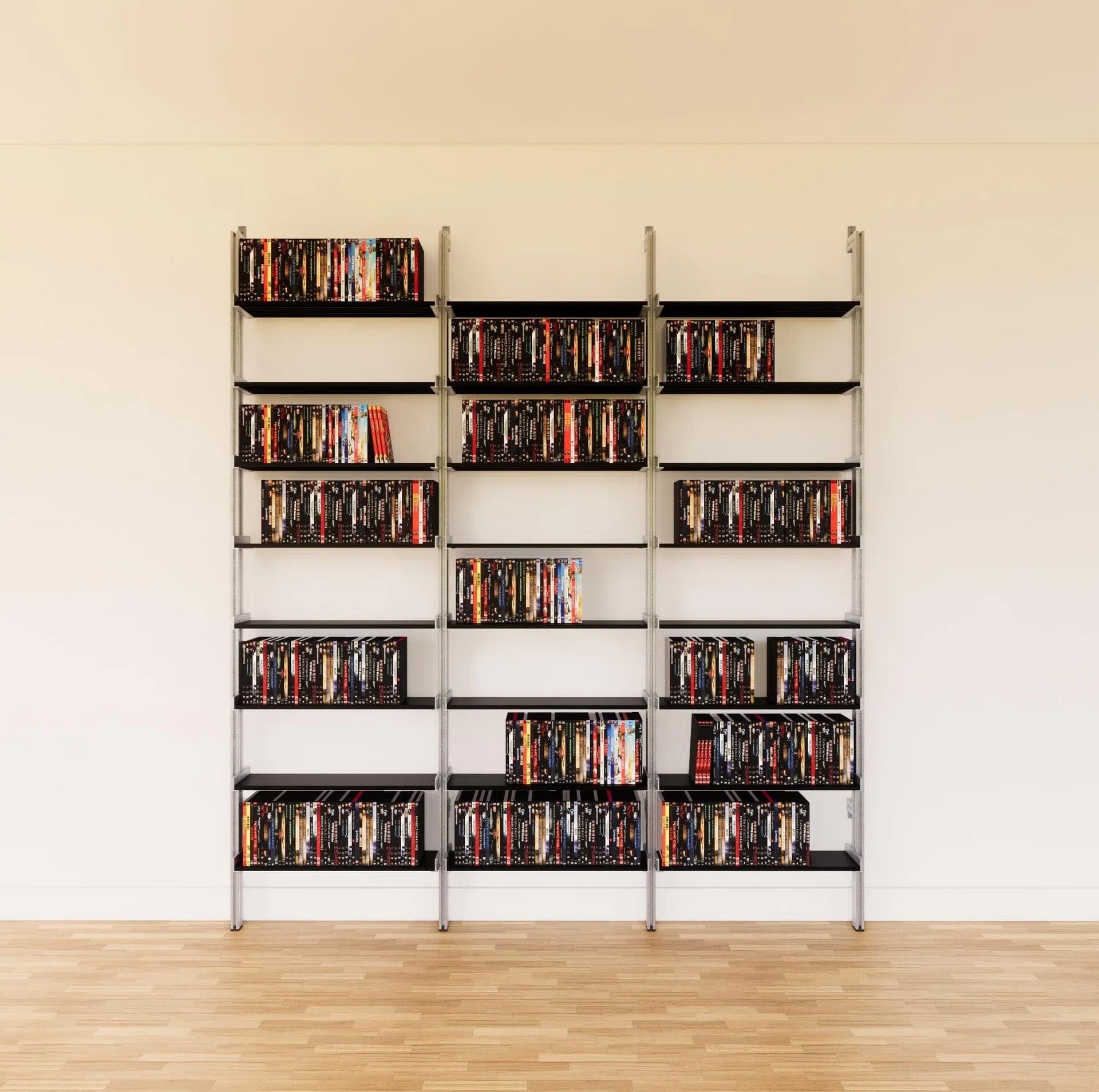 DVD Media Storage Shelves