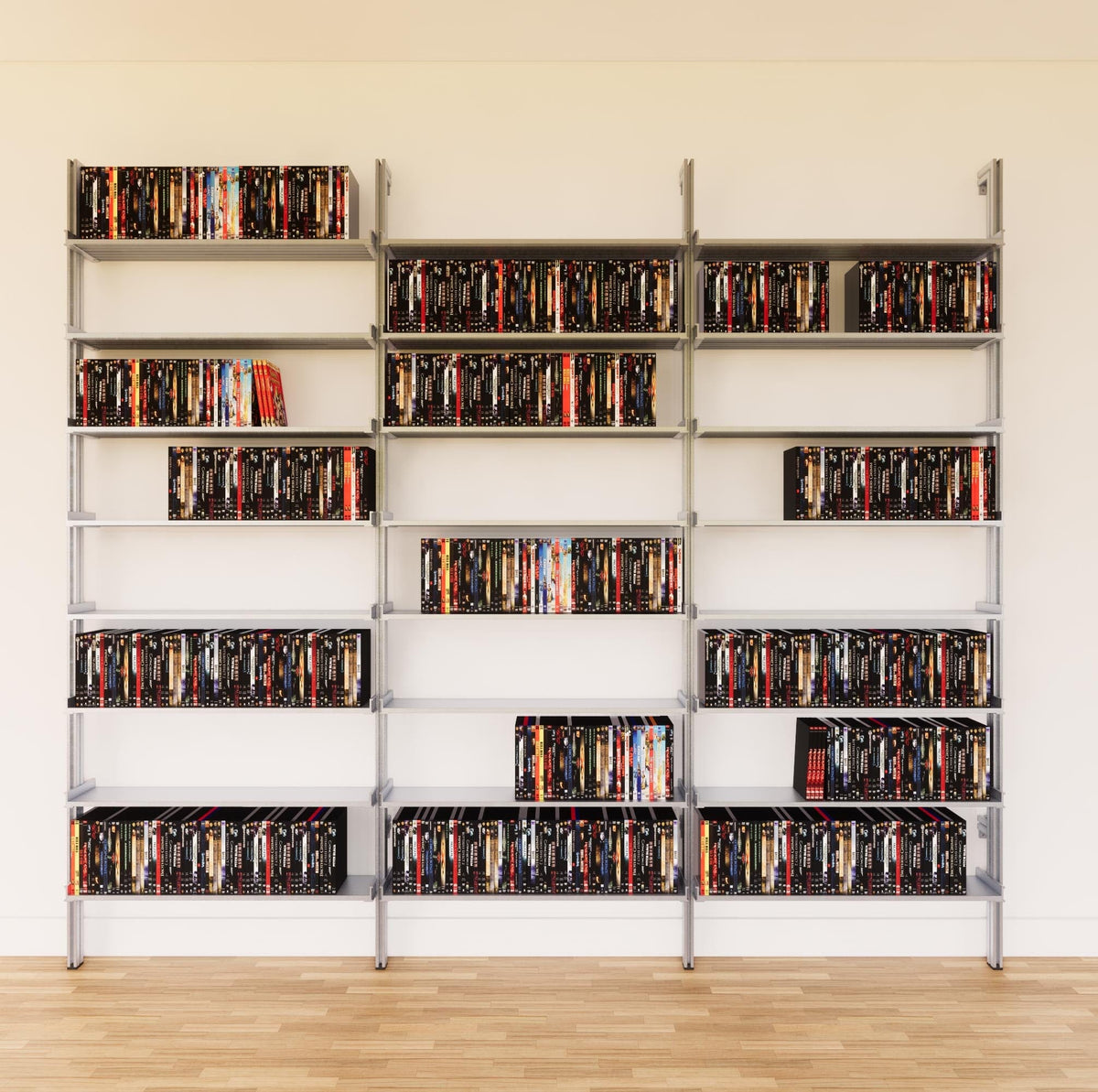 Modern Dvd Rack DVD Media Storage Shelves – Modern Shelving