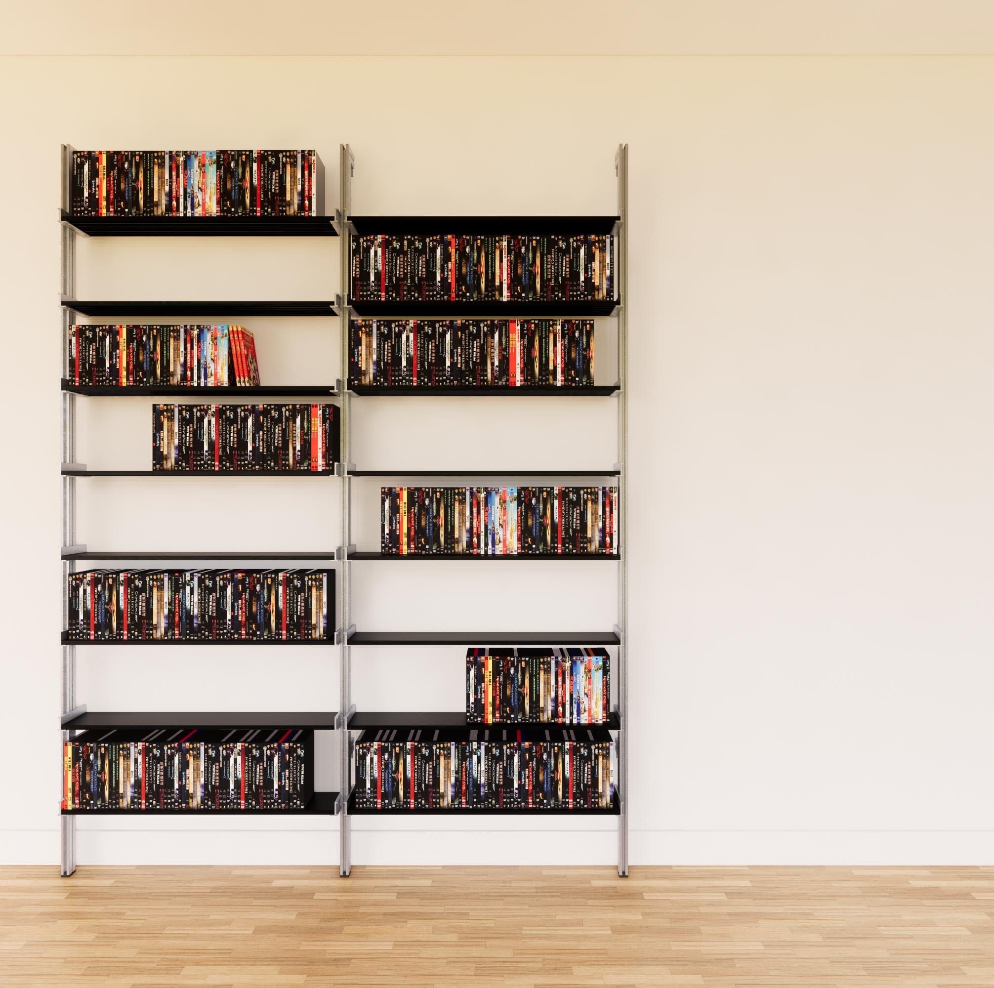 DVD Media Storage Shelving