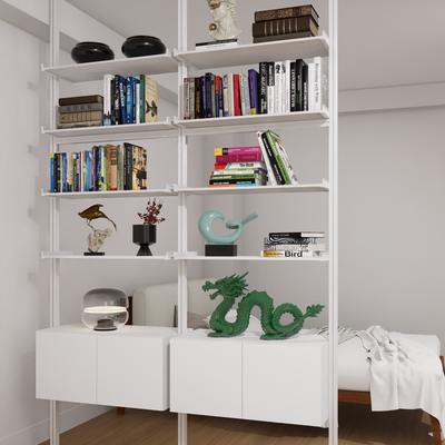 Room Divider Shelving
