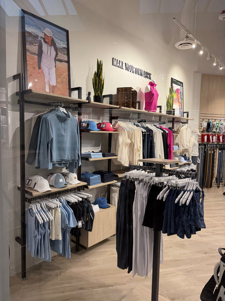 Retail display shelving