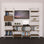 4 Bay Media Center Unit - 15 Color Options