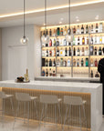 Bar Display Shelves