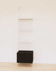 Retail Display Shelving with Base Cabinets