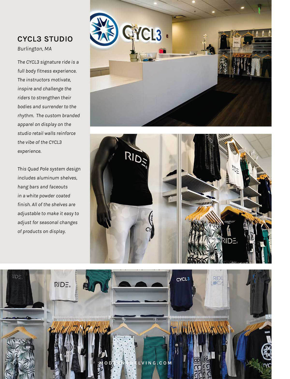 Store Display Management Retail Display Shelving - RAD Series – Modern Shelving