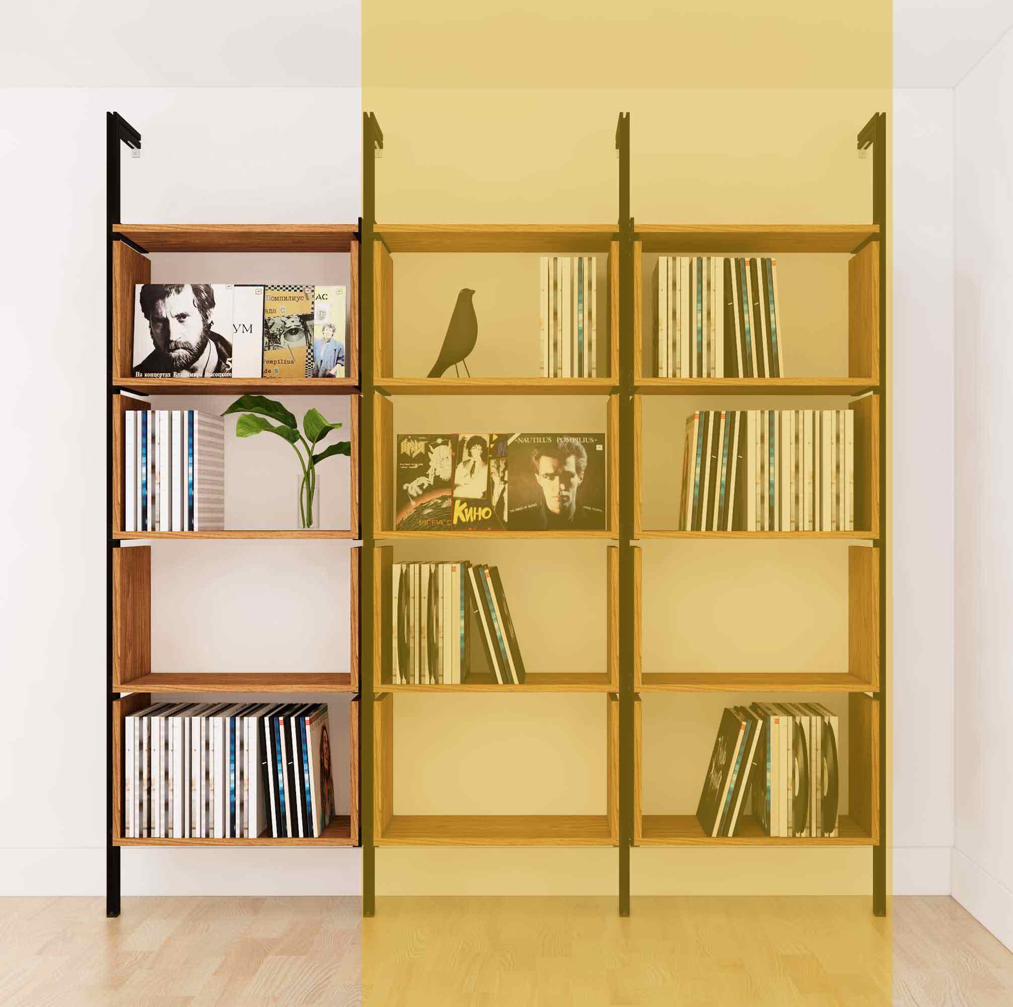 Vinyl Storage Series | Organize LP's in Style – Modern Shelving