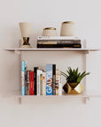 Wall Mounted Shelving Units - 2 Shelf Aluminum