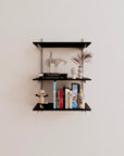 Wall Mounted Shelving Units - 3 Shelf Aluminum