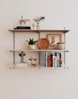 Wall Mounted Shelving Units - 3 Shelf Aluminum
