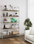 Aluminaire Wood Inspired Modular Shelving - PAL