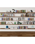 Wall Mounted Shelving Units - 3 Shelf Wood