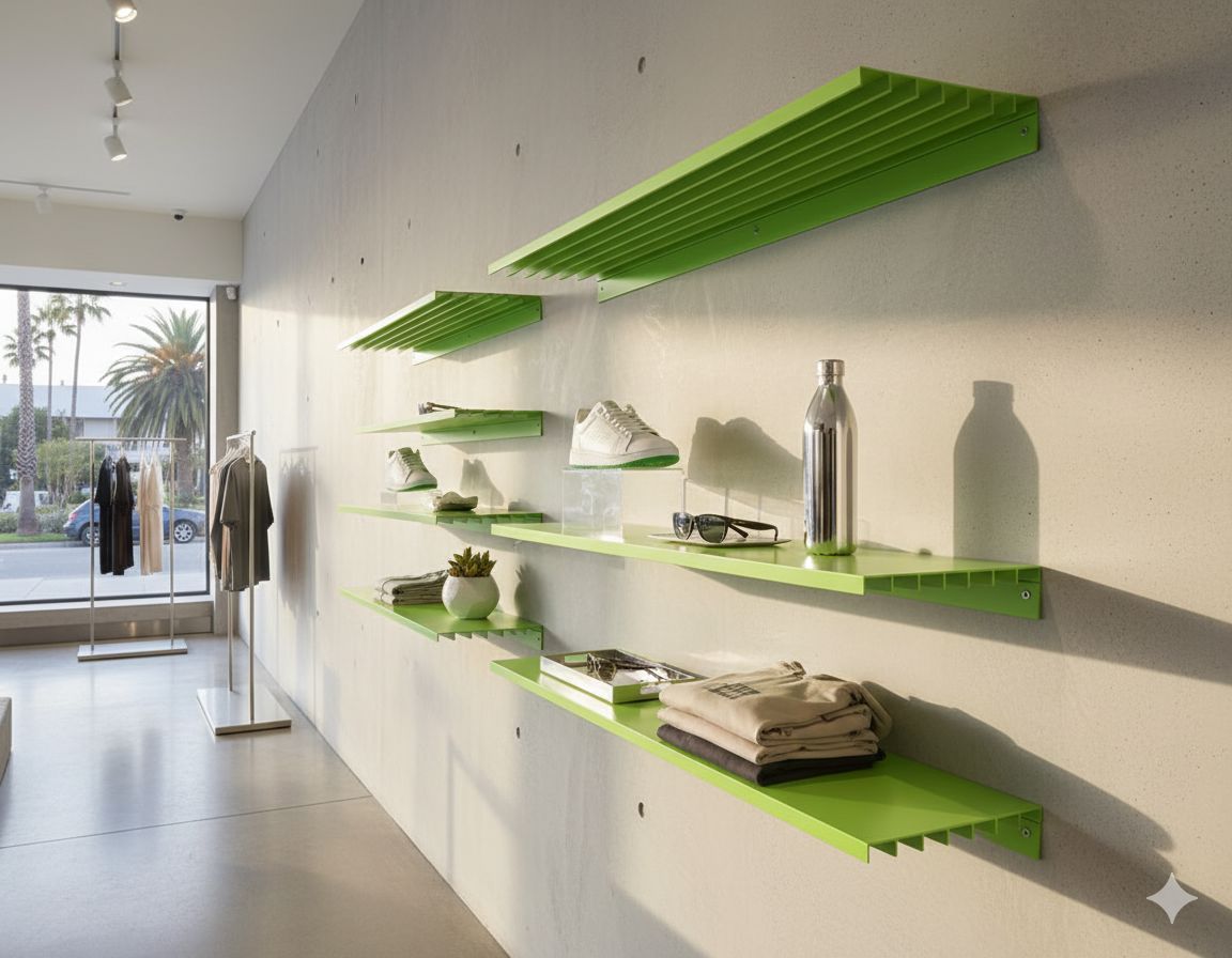 ModShelf™ Mini 24×6 Floating Aluminum Shelf