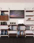 4 Bay Media Center Unit - 15 Color Options