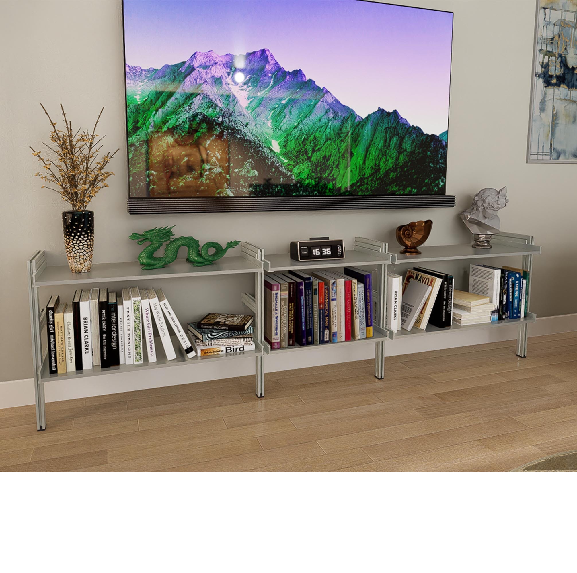MOBLEY WORKS TV SHELF