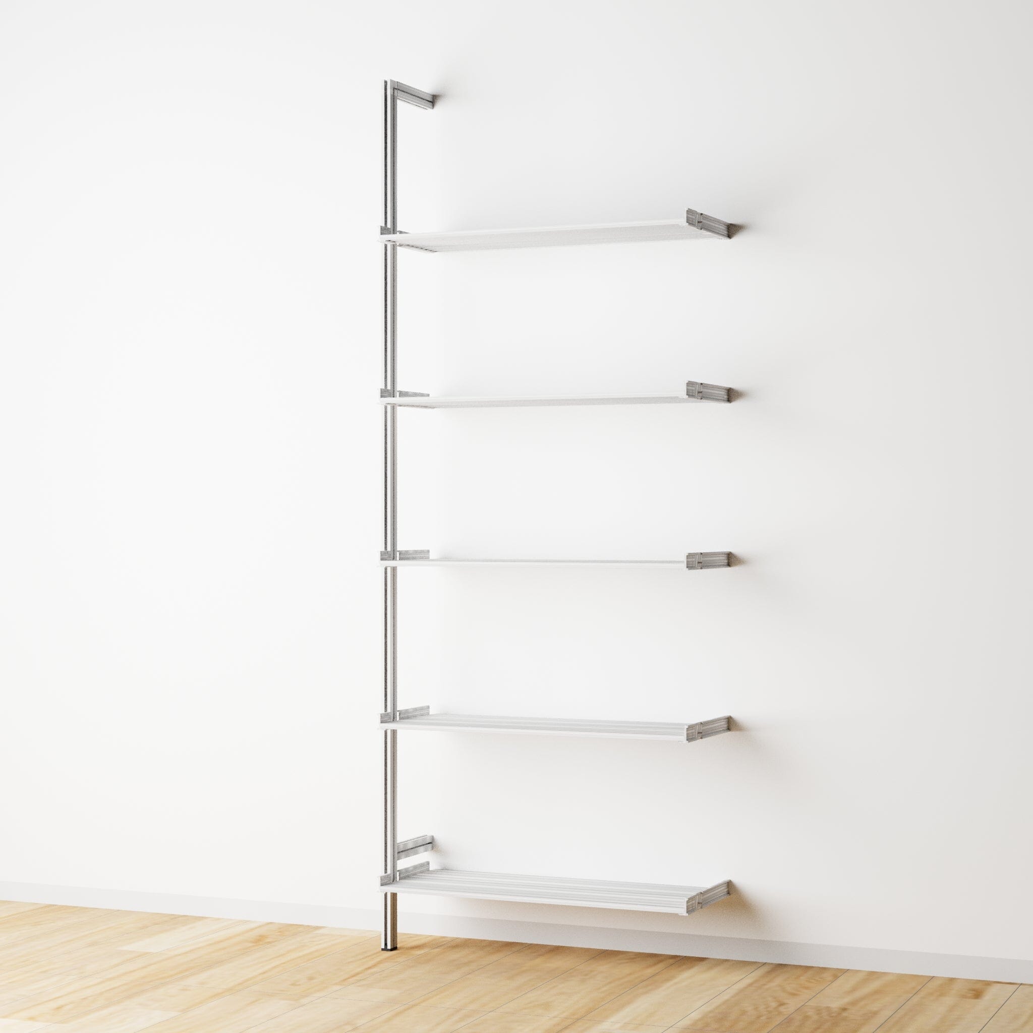 Modular Shelving Units - Aluminum Shelves