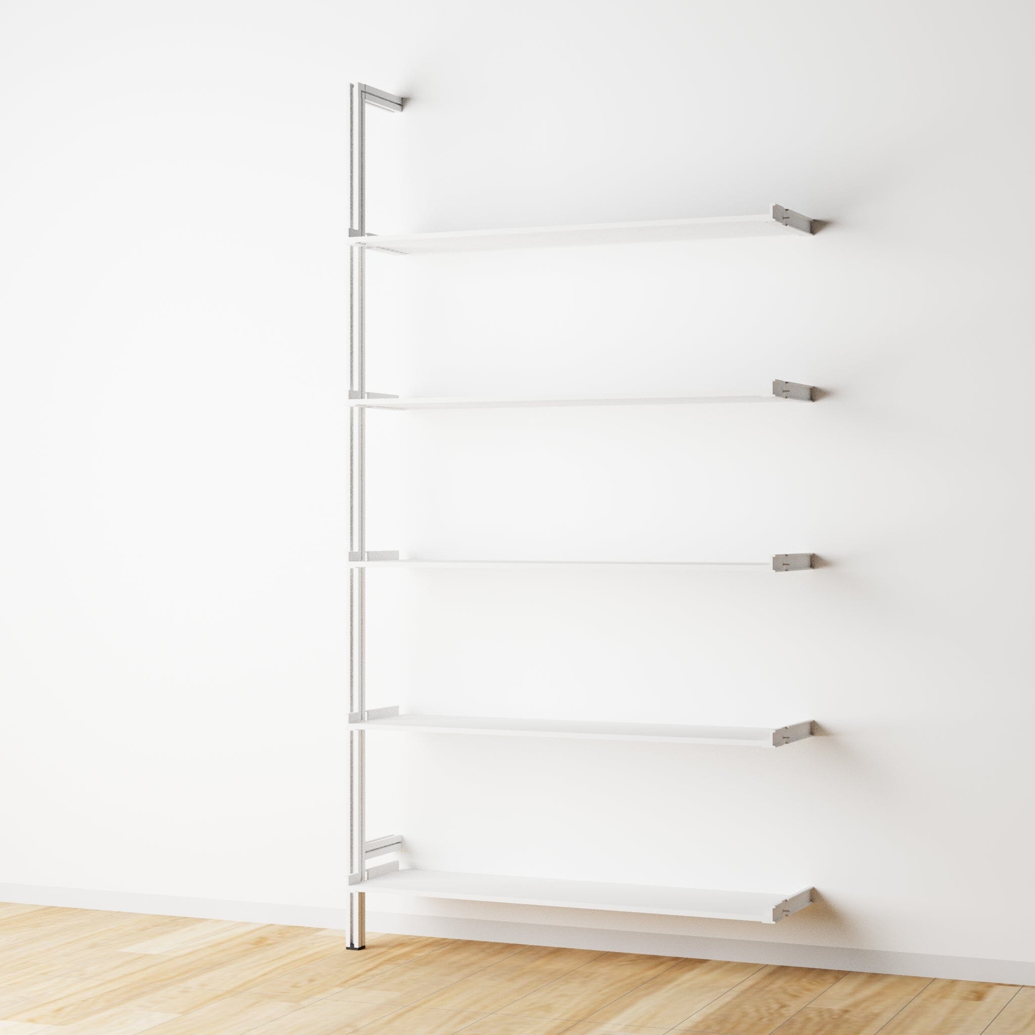 Modular Shelving Units - Aluminum Shelves