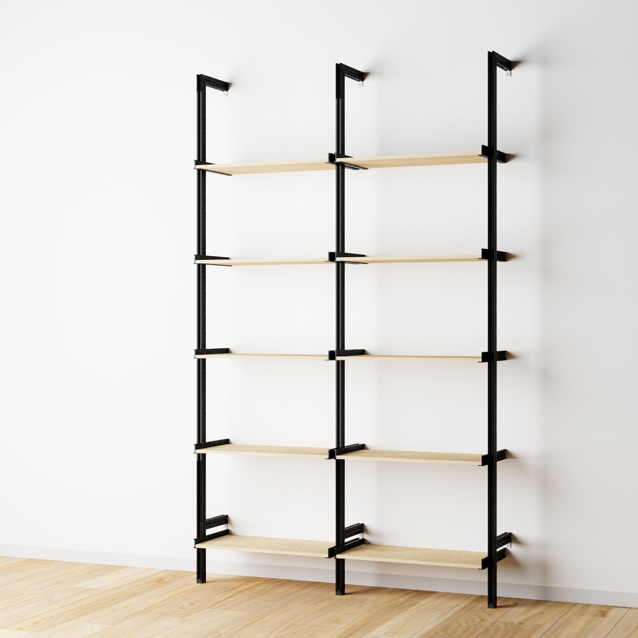 Modular Shelving Units - Wood Shelves