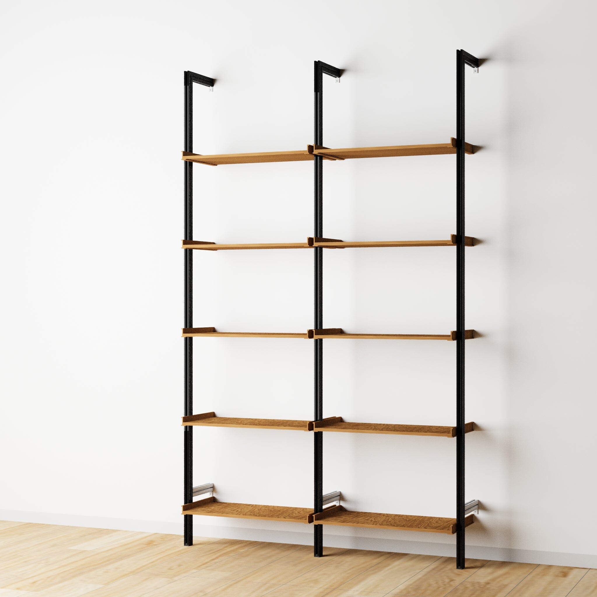 Modular Shelving Units - Wood Shelves