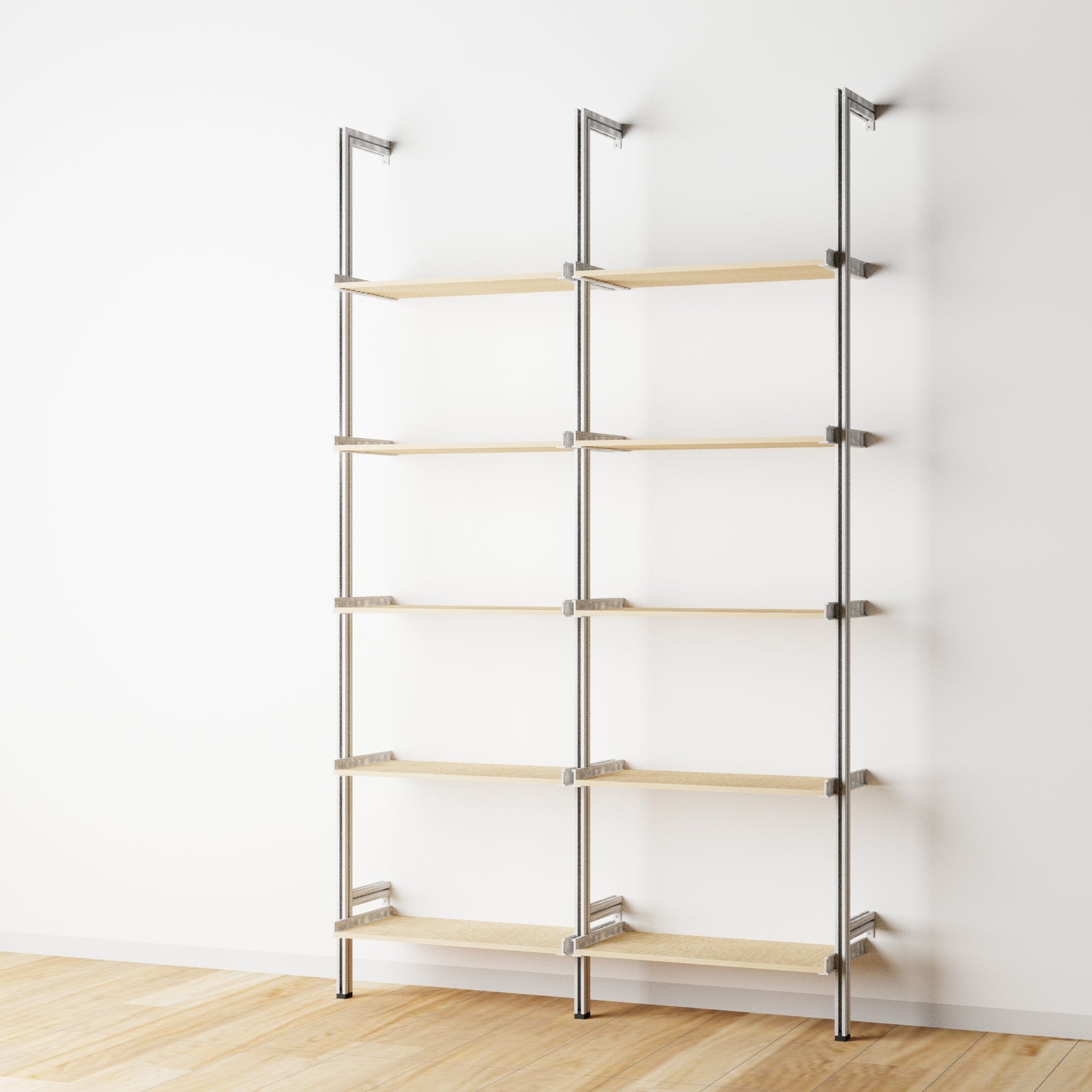 Modular Shelving Units - Wood Shelves