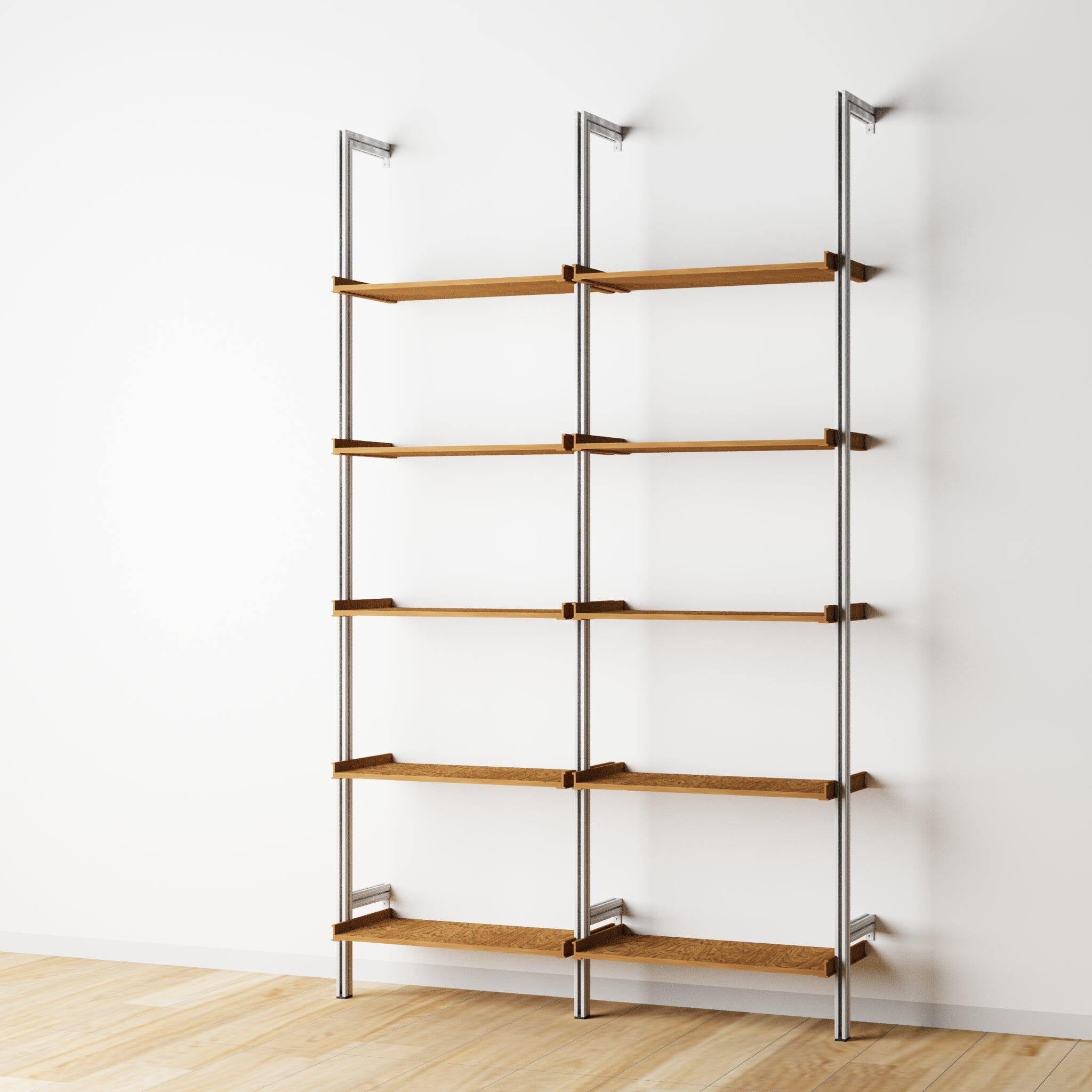 Modular Shelving Units - Wood Shelves