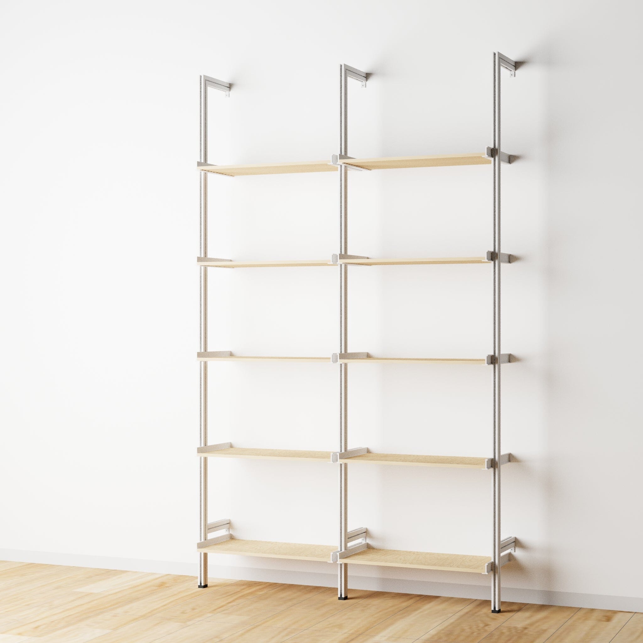 Modular Shelving Units - Wood Shelves