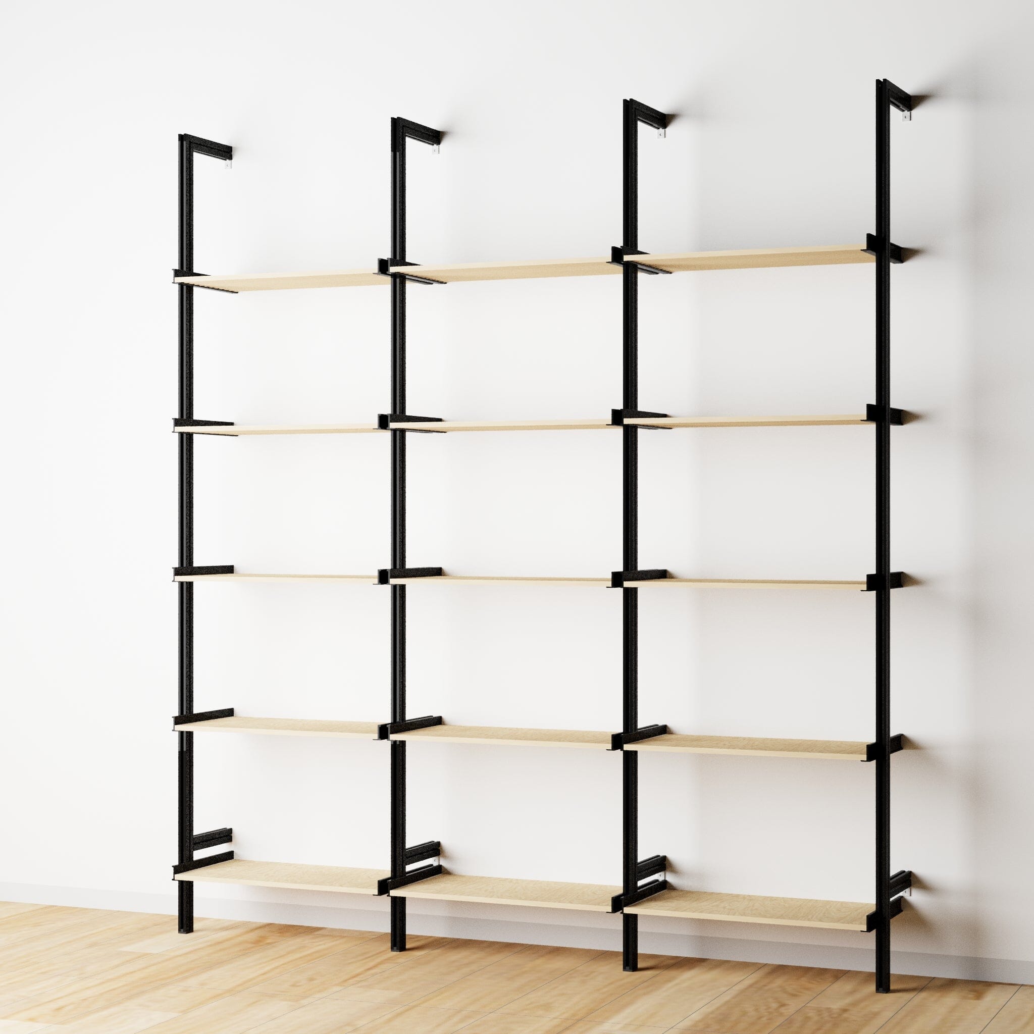 Modular Shelving Units - Wood Shelves