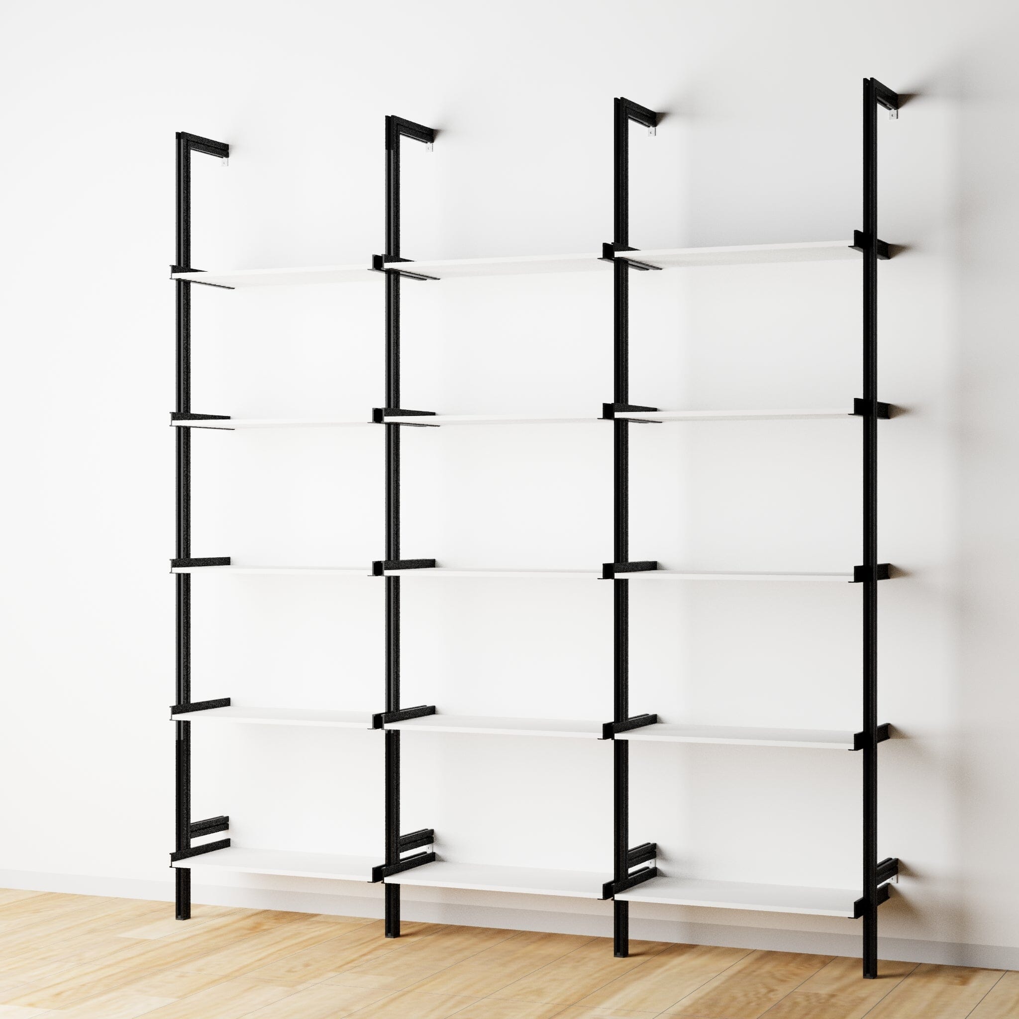 Modular Shelving Units - Wood Shelves