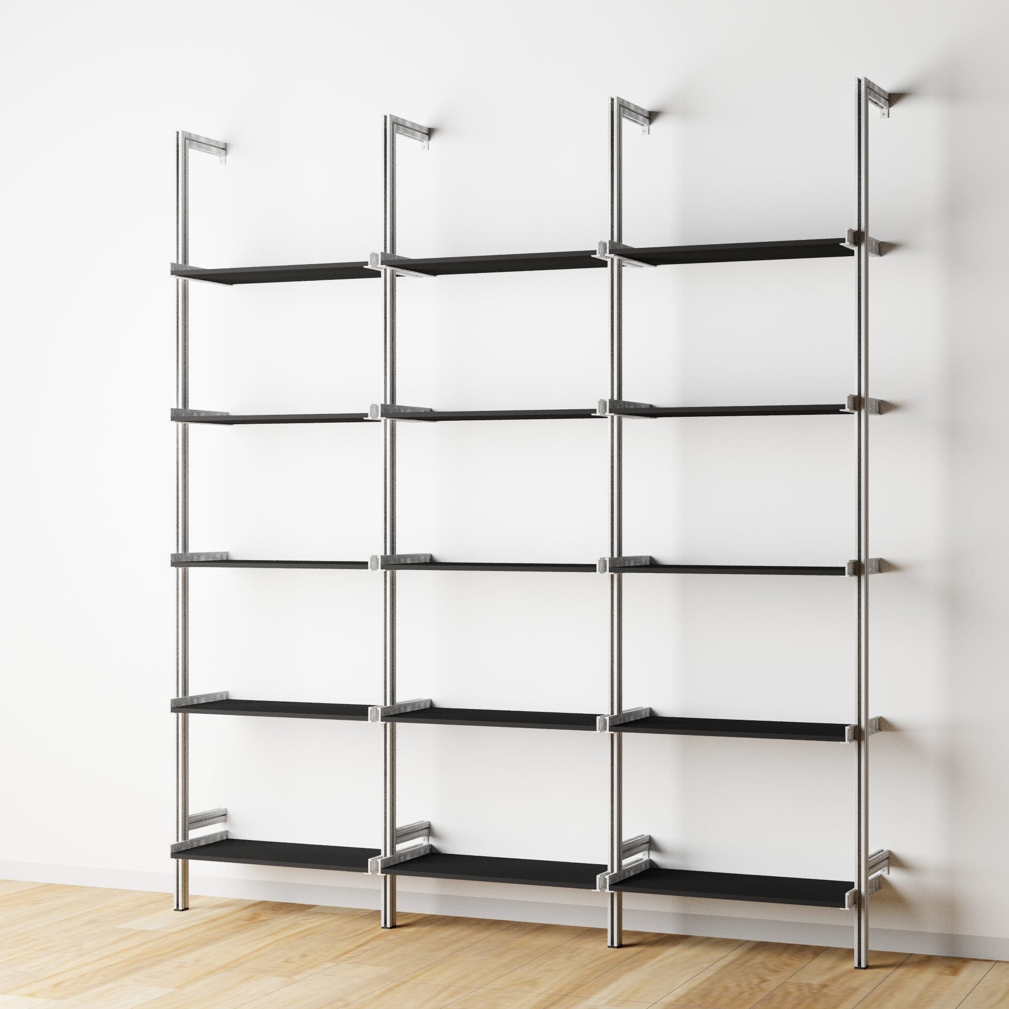 Modular Shelving Units - Wood Shelves