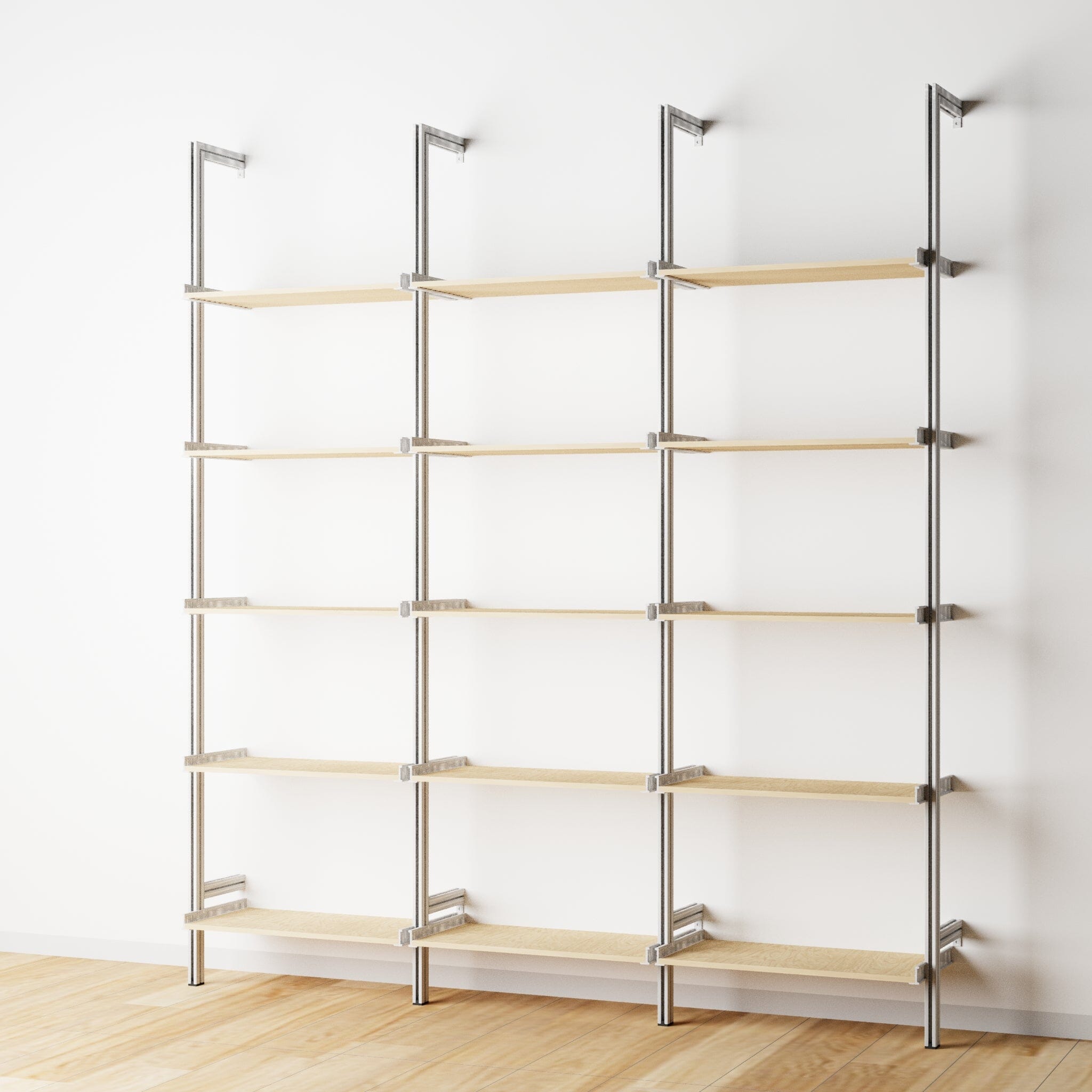 Modular Shelving Units - Wood Shelves