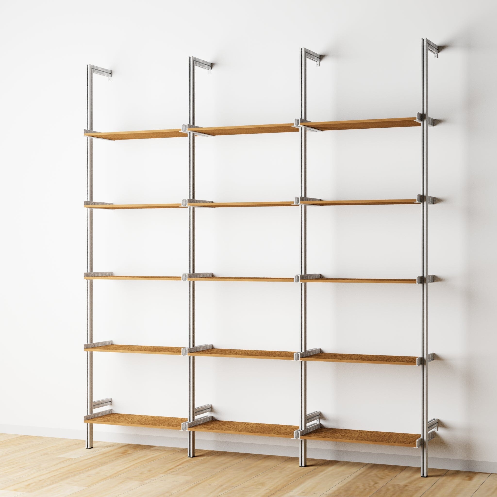 Modular Shelving Units - Wood Shelves