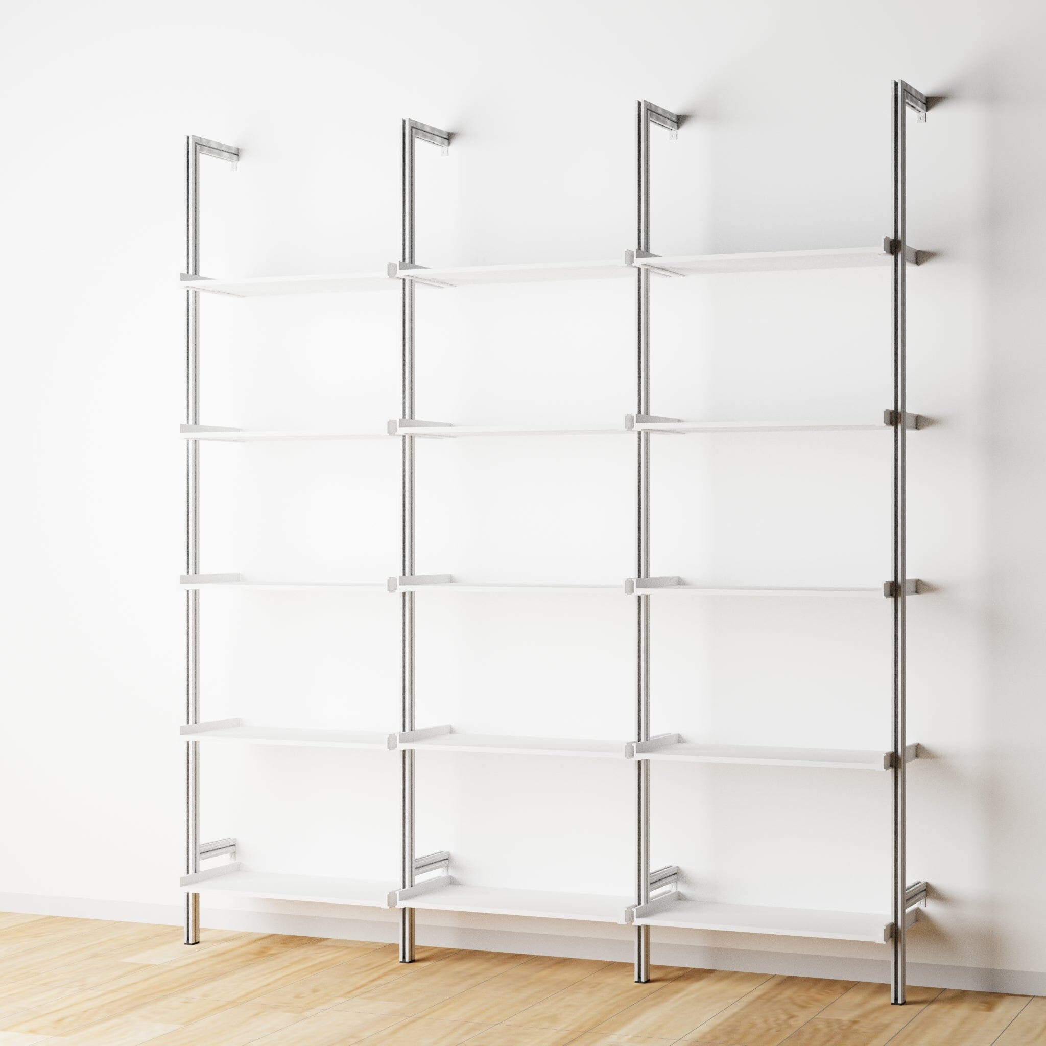 Modular Shelving Units - Aluminum Shelves