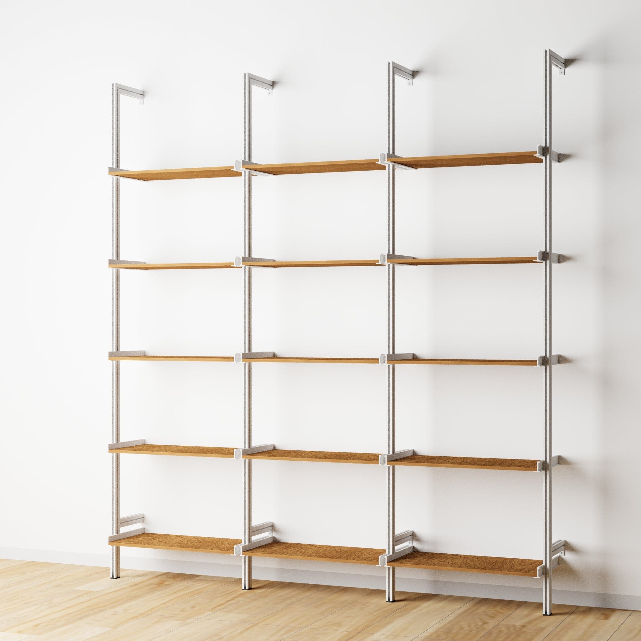 Modular Shelving Units - Wood Shelves