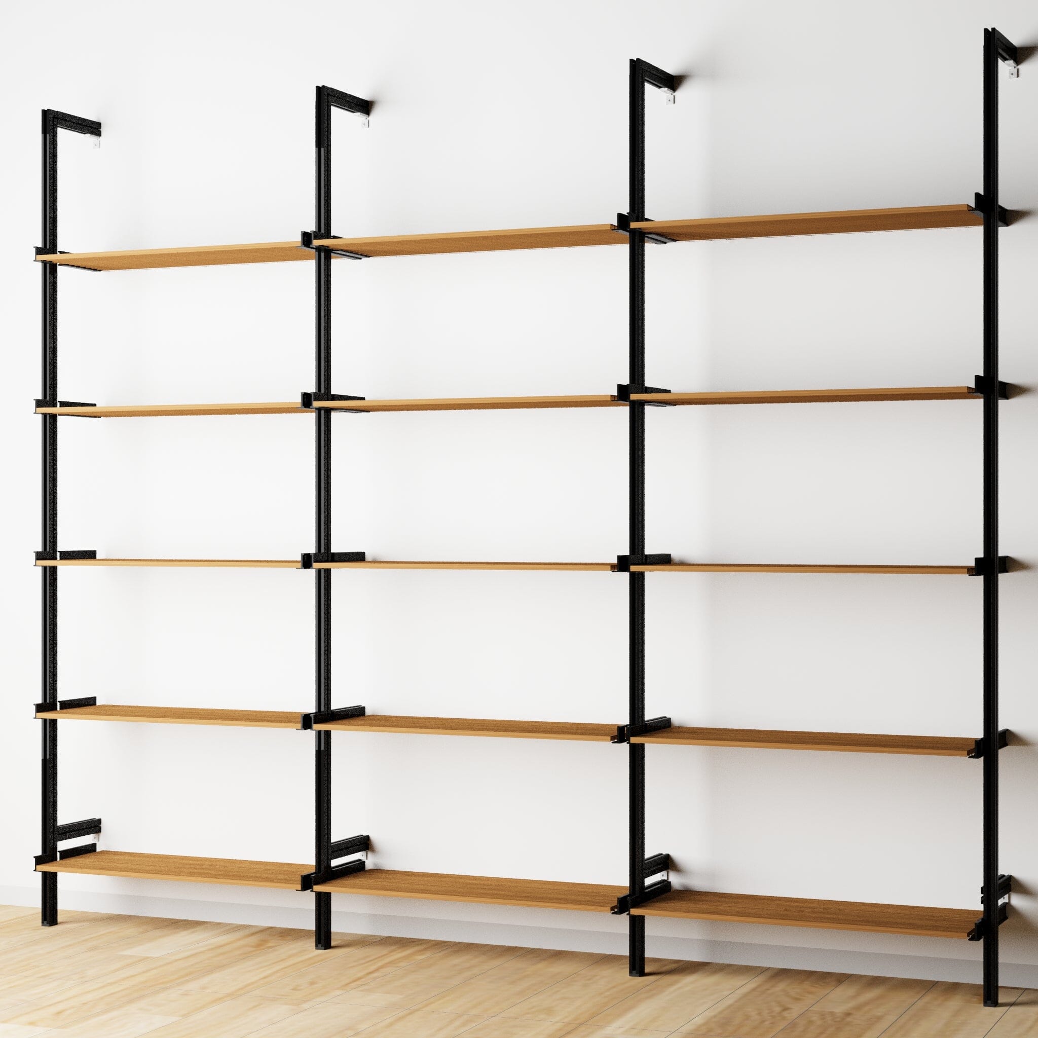 Modular Shelving Units - Wood Shelves