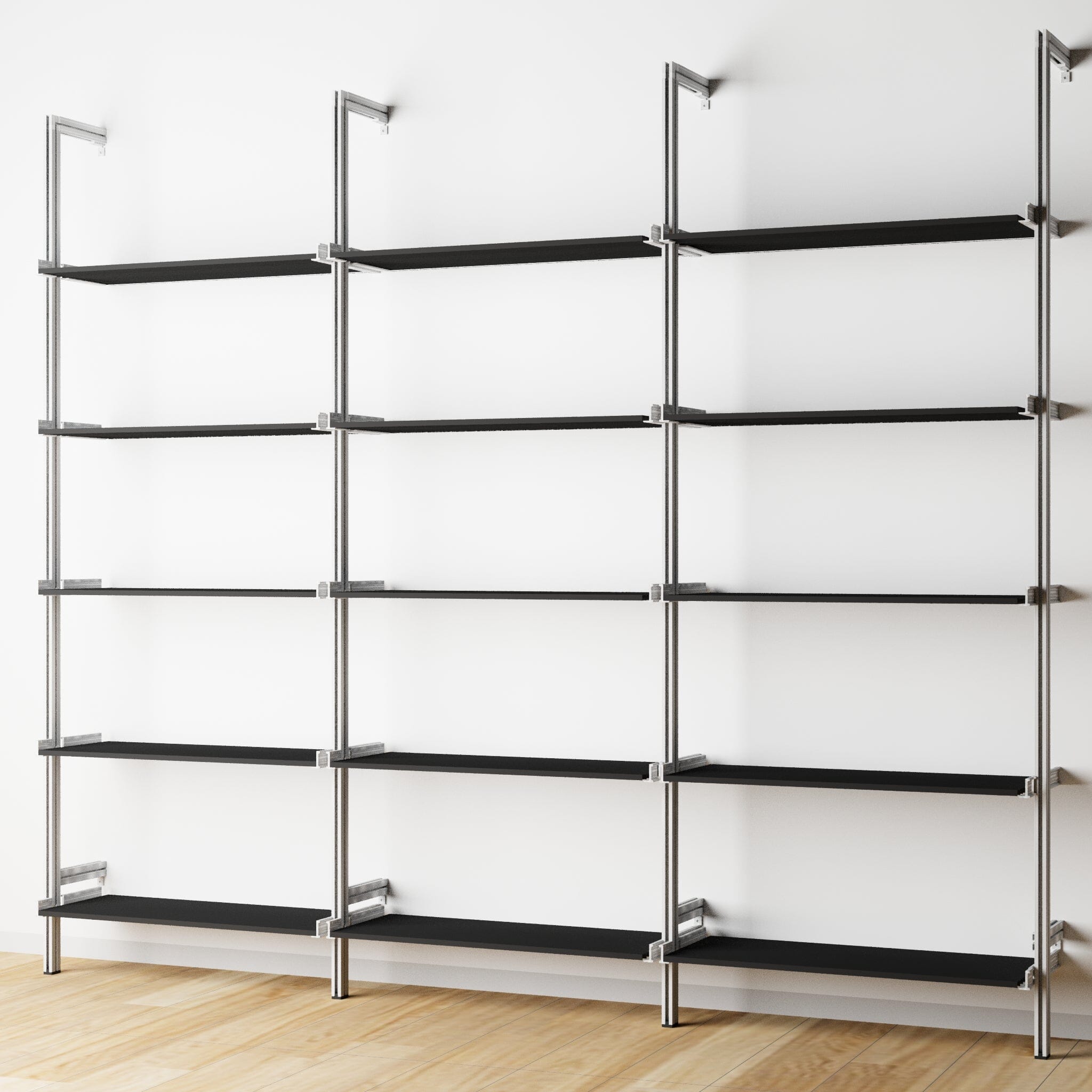 Modular Shelving Units - Wood Shelves