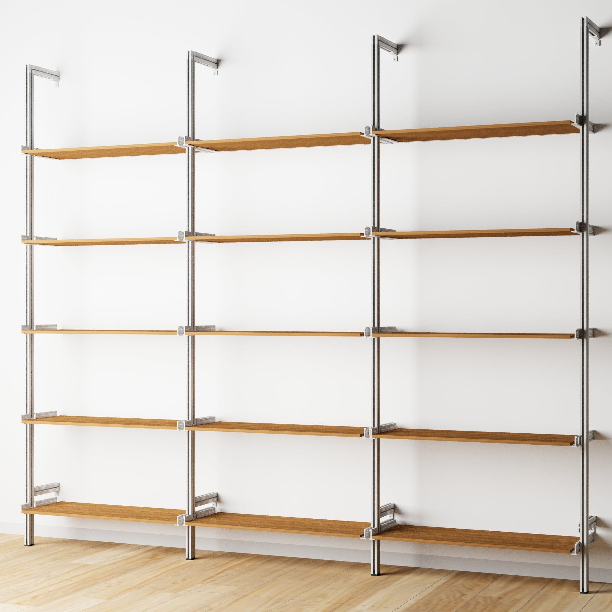 Modular Shelving Units - Wood Shelves