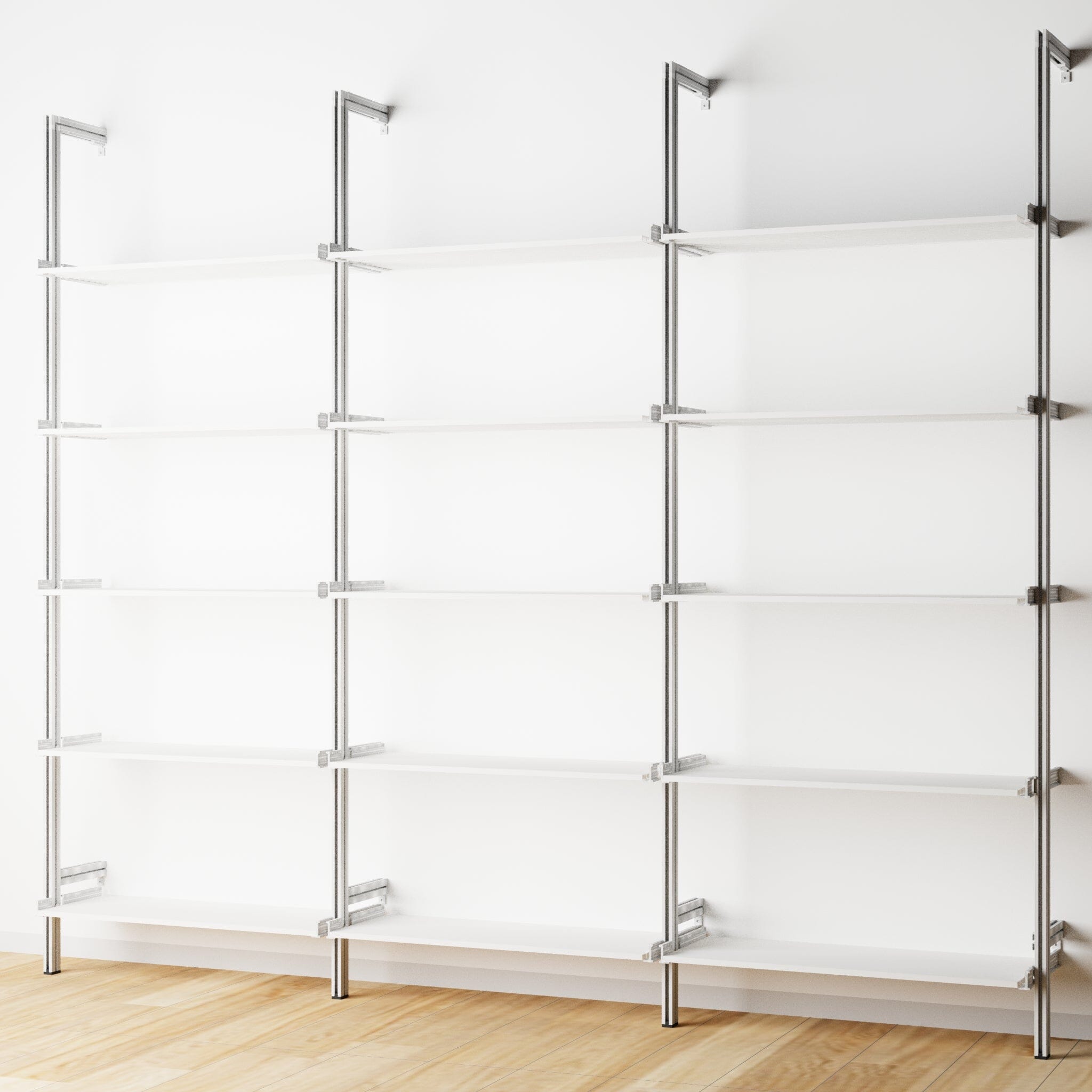 Modular Shelving Units - Wood Shelves