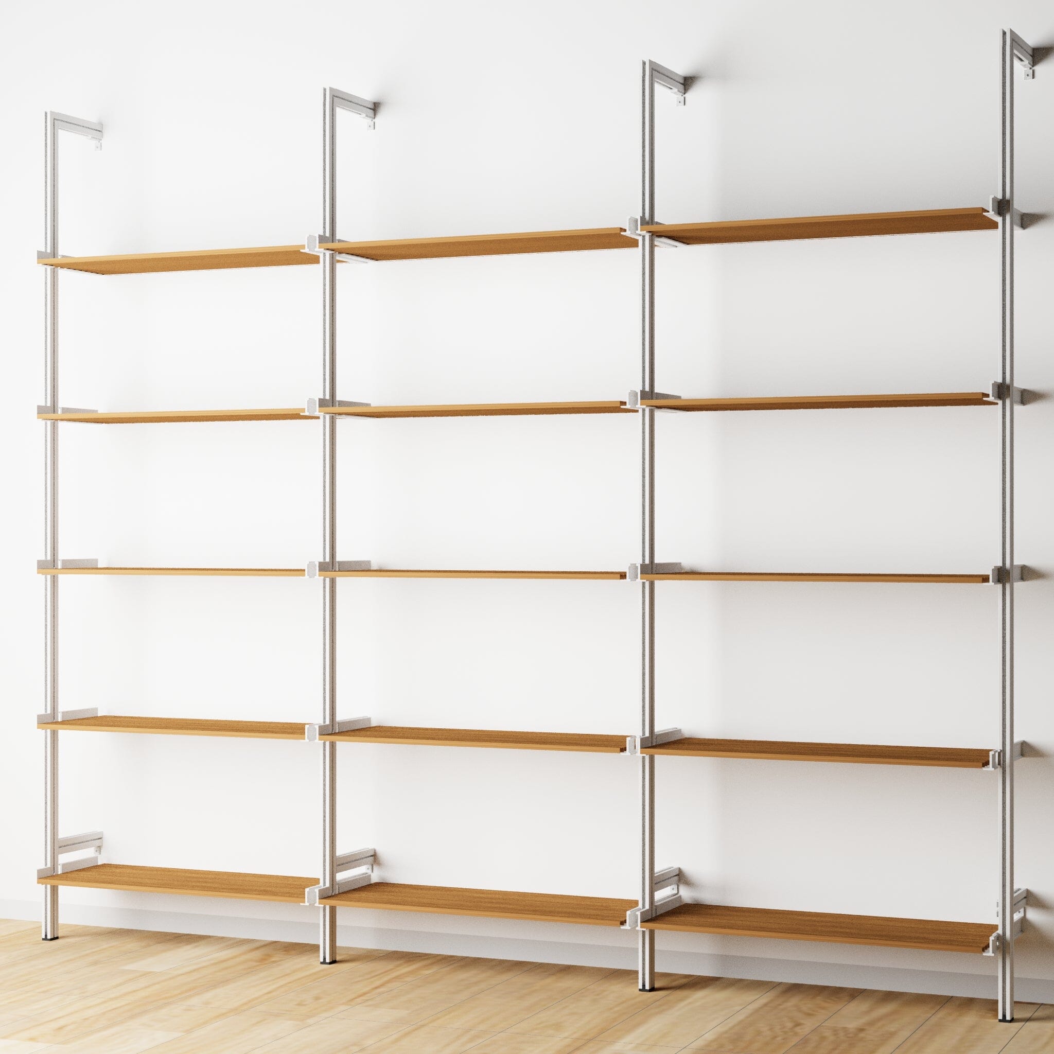 Modular Shelving Units - Wood Shelves