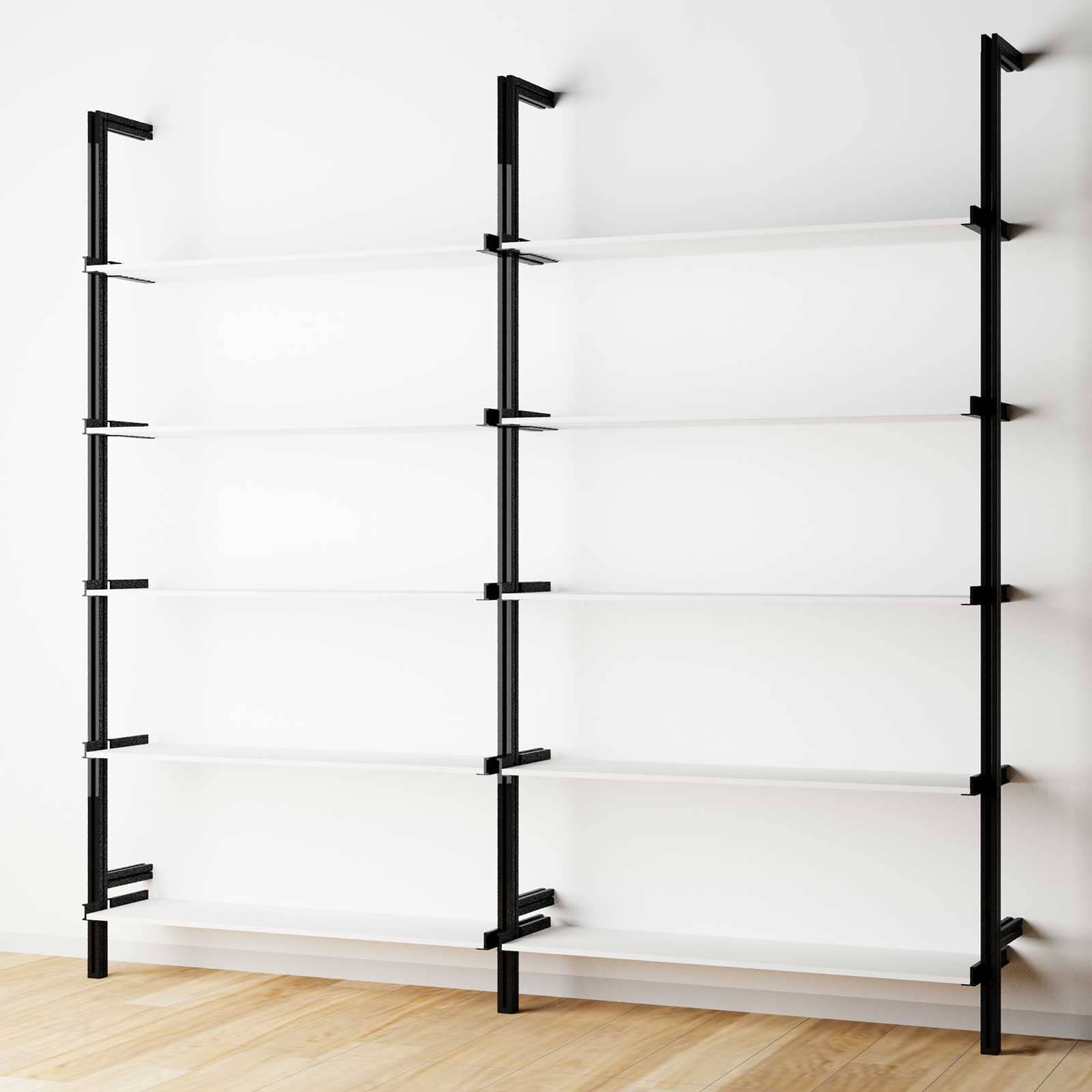 Modular Shelving Units - Aluminum Shelves