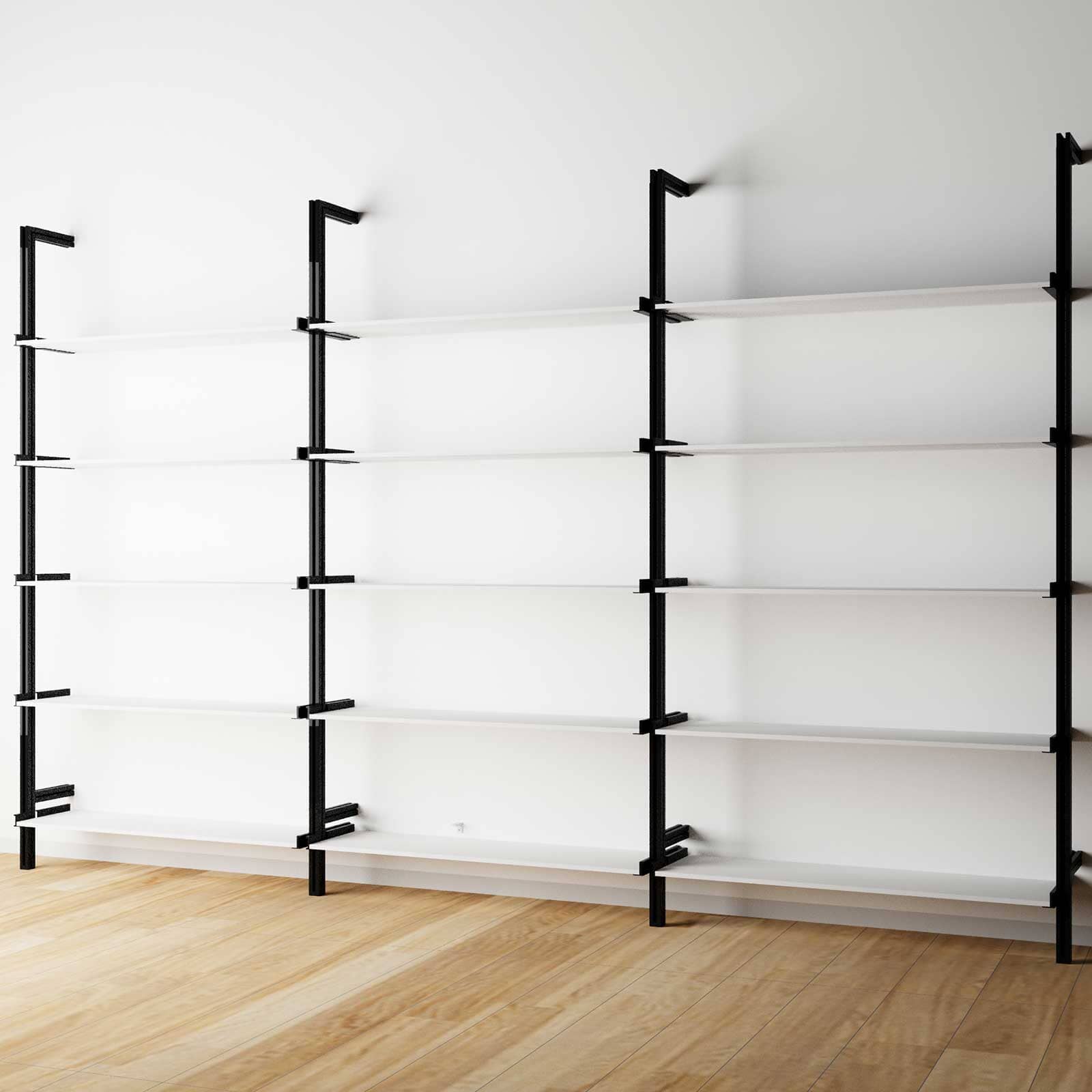 Modular Shelving Units - Aluminum Shelves