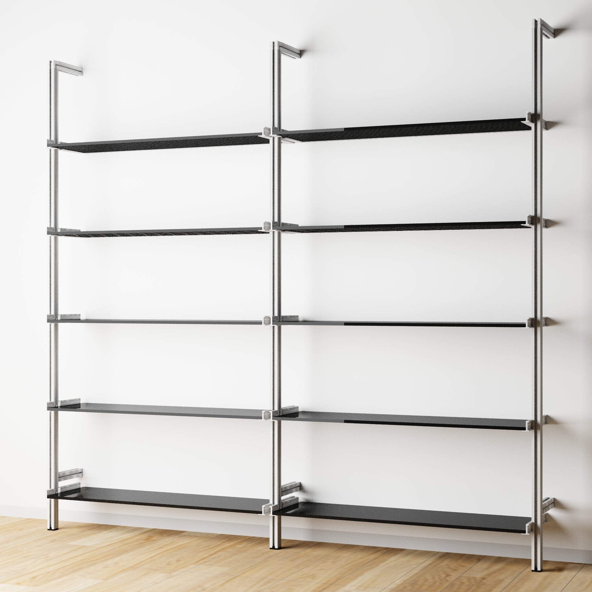 Modular Shelving Units - Aluminum Shelves